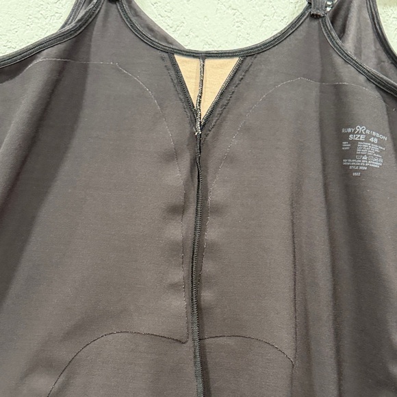 Ruby Ribbon Black Lace Cami - Picture 8 of 8